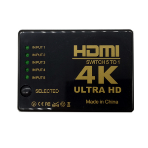 Conmutador HD 4K x 2K HDMI, compatible con 1x5 puertos, 5 entradas a 1, Selector de interruptores, Hub divisor con mando a distancia IR 3D para PS3 360 HDTV - Product Image 5
