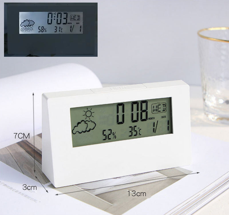 Blanco-Equipado con luz nocturna