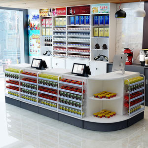 热销莫登店便利店收银台收银台咖啡店柜台带康纳 - Product Image 1