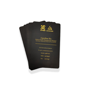 นามบัตรพลาสติก NFC 213 ntag สีดำด้านหรือฝ้า215 NFC สีดำด้าน - Product Image 4
