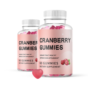 Kualitas tinggi OEM alami grosir Gummies Pag wanita probiotik untuk kesehatan vagina saluran urin kesehatan Cranberry Gummies - Product Image 5