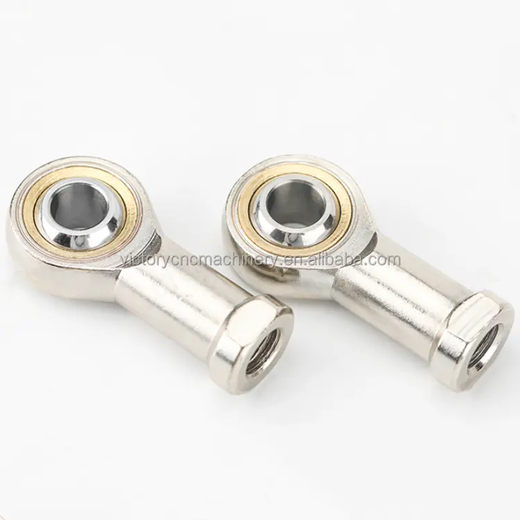 PHS6 PHS8 PHS10 PHS12 PHS16 304 Stainless Steel Thread Rod End Joint Bearing Rod End Ball Bearing Spherical Slide Bearing