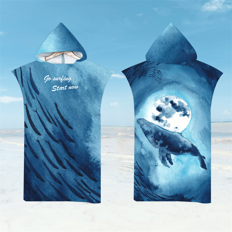 Baleine de lune bleue