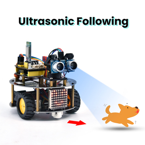 OEM/ODM Keyestudio akıllı küçük kaplumbağa Robot V3.0 robot araç kiti Arduino eğitim programlama Robot