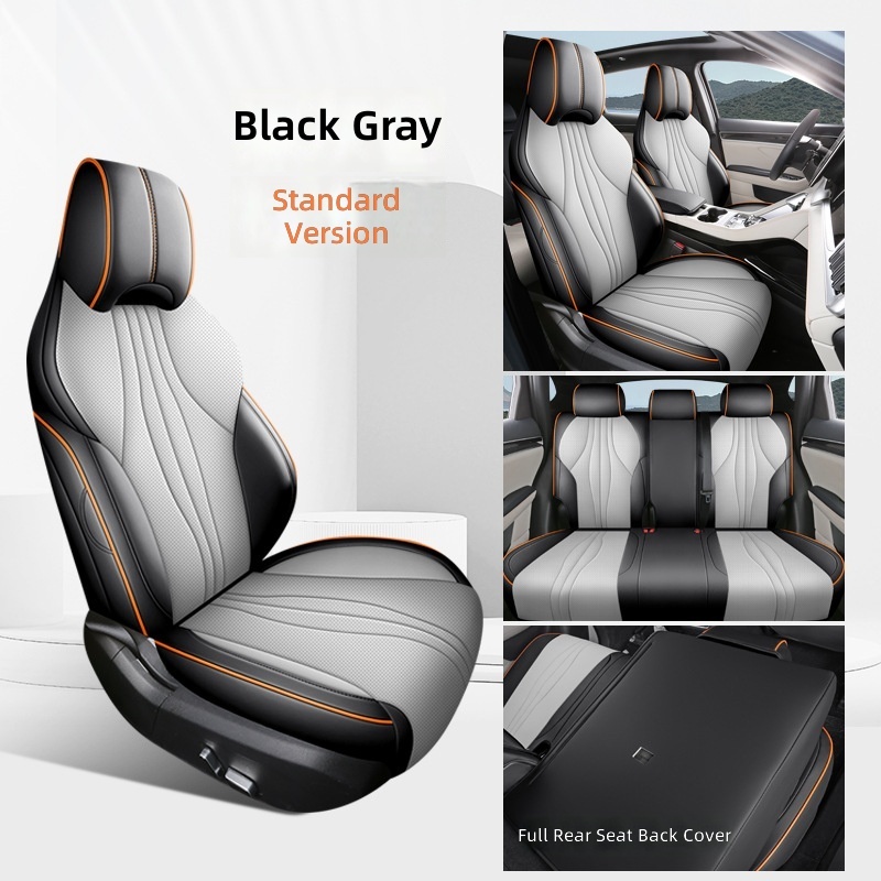 Standard edition-black and gray-full cover-nappa leather