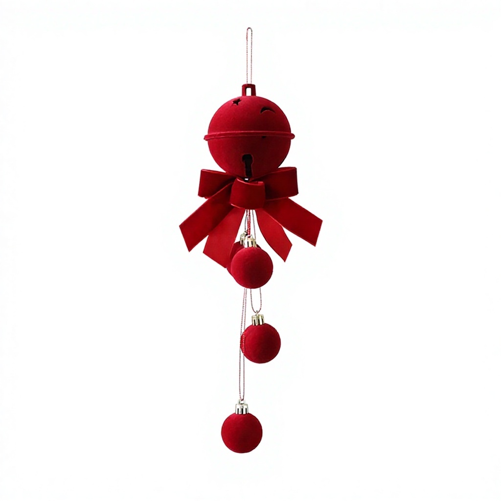 Cloche ronde rouge A
