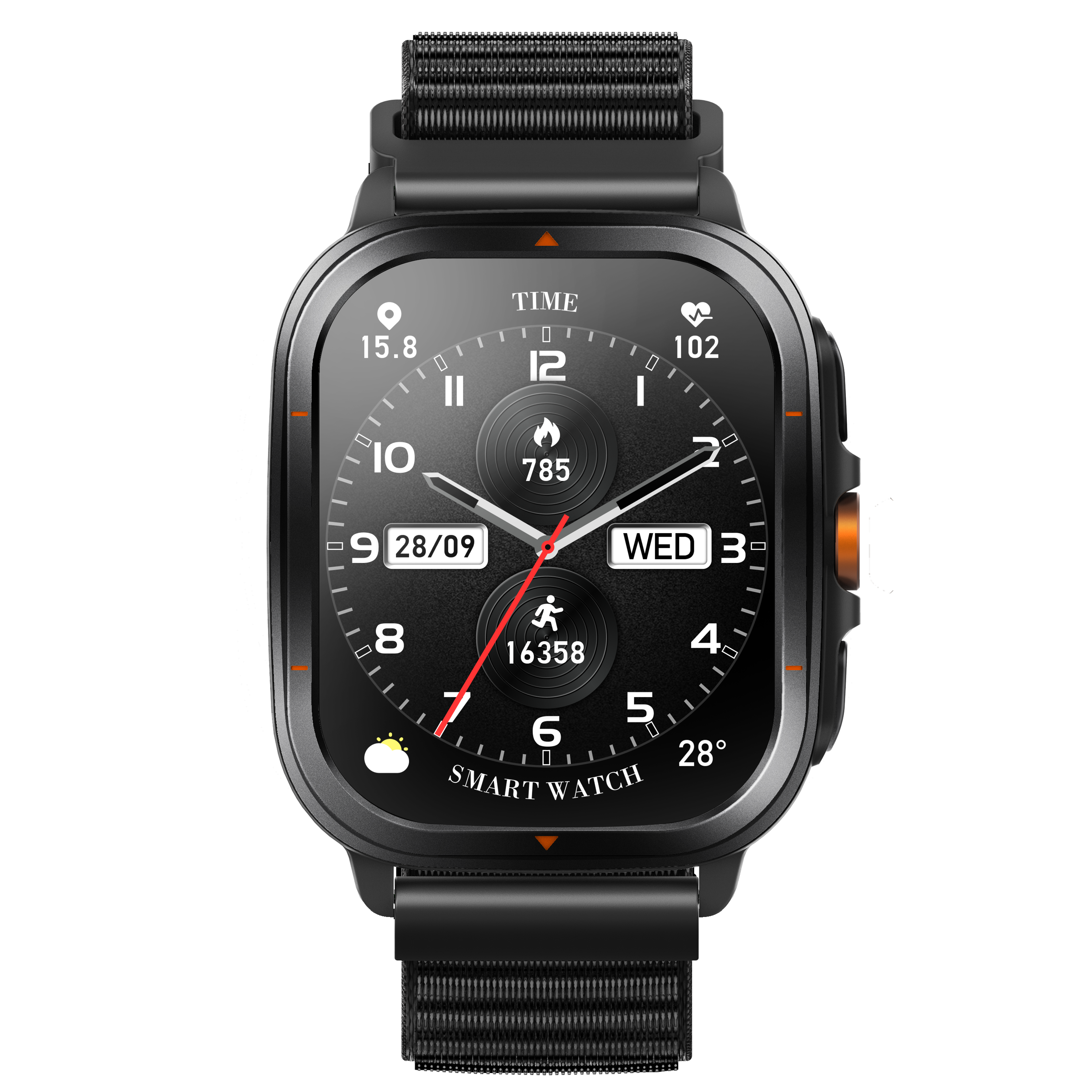 Black Woven strap