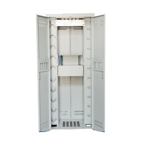 Centro de distribución de fibra óptica para interiores de 19 pulgadas, caja de unidad ODF de 720 núcleos, gabinete de datos FTTB de 576 núcleos, comunicación de red SC/LC