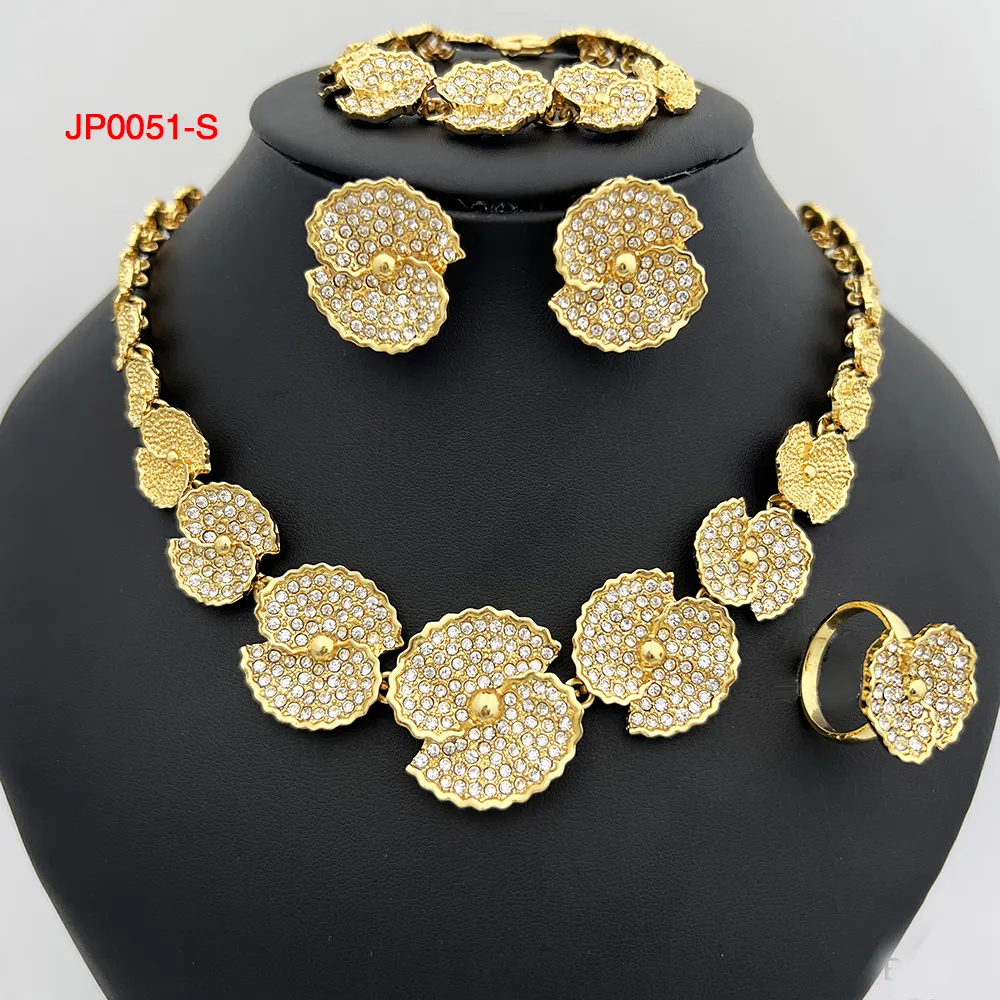 Conjunto de joias indianas, conjunto de joias com sino simples, design em forma de sino, colar de ouro para noiva, joias