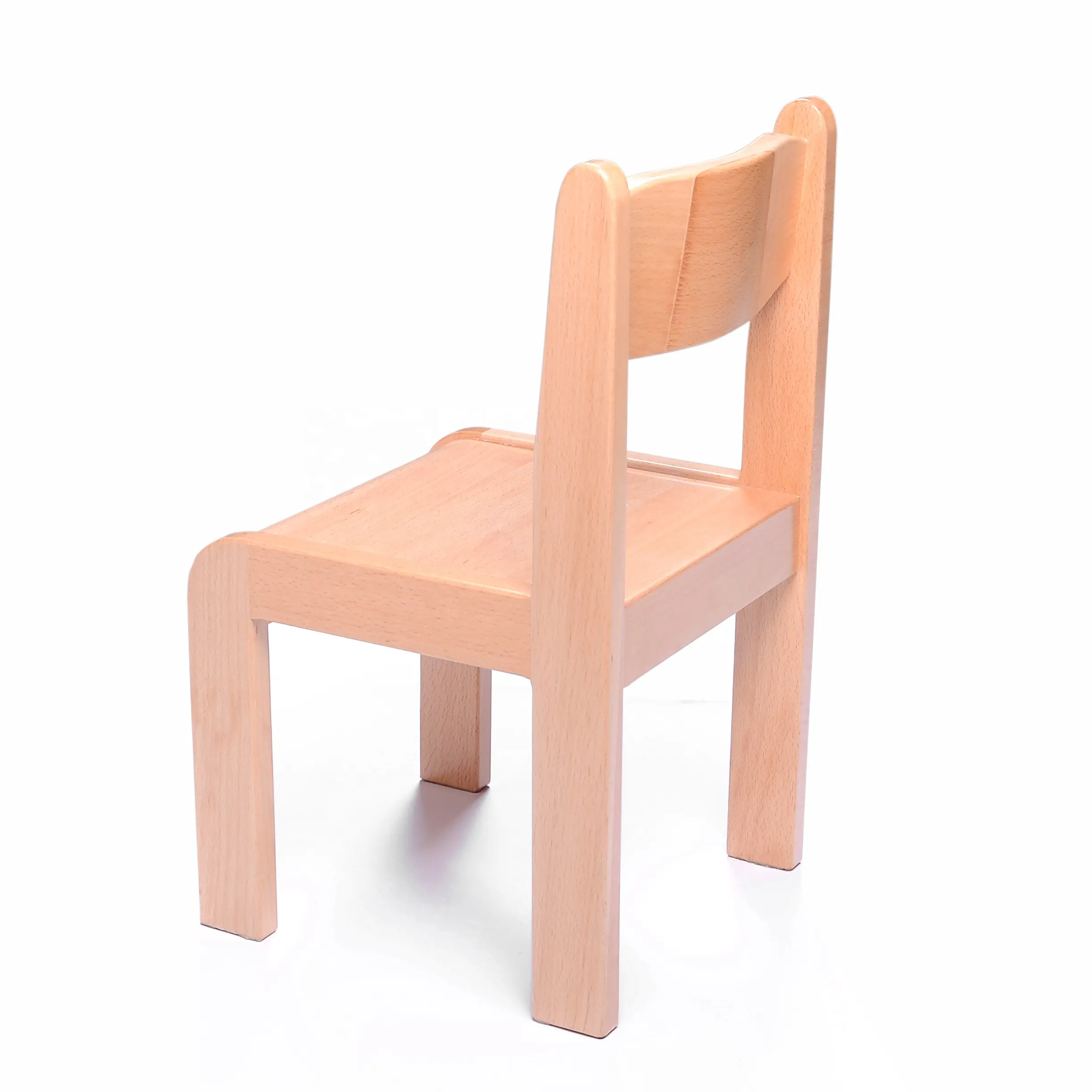 En gros bois de hêtre meubles beehwood chaise pour montessori école