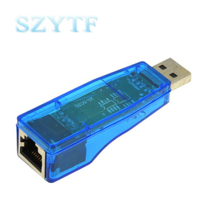 Harici USB USB RJ45 Ethernet adaptörü dizüstü bilgisayar için kablolu ağ kartı LAN Windows 7/XP/2K/2003 konektörü QF9700 - Product Image 5