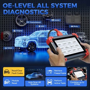 ホットV2.0 OBD2スキャナー診断ツールFCA CANFD ECUコーディングキープログラマーアクティブテストカースキャナー36 + リセット付き - Product Image 3