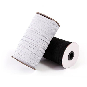 定制高弹性重拉伸缝纫彩色松紧带绳松紧绳带 - Product Image 2