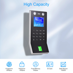 Sistema de control de acceso de puerta de tarjeta RFID de huella dactilar cara biométrica TCP/IP máquina de tiempo de asistencia con software gratuito SDK - Product Image 2