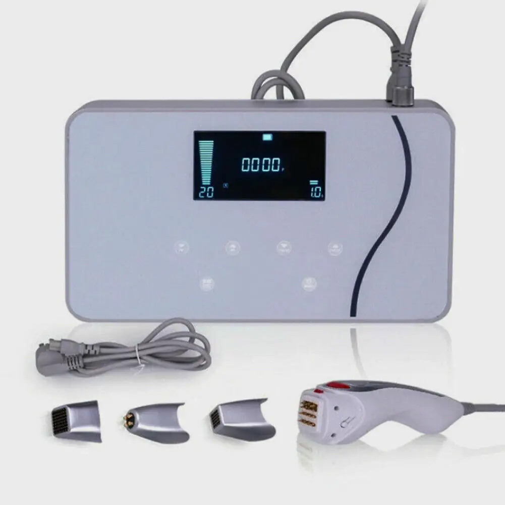 Mini máquina RF inteligente portátil, lifting facial, radiofrecuencia fraccional para estiramiento de la piel y eliminación de arrugas