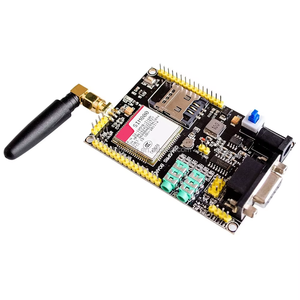 #10A046 SIM900A Placa DE DESARROLLO GSM GPRS con antena para Raspberry PI Top Electronics Stock Módulos y kits de sensores