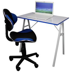 Metallrahmen Mdf Computer PC Tisch Kleiner PC Computer Schreibtisch und Stühle Set - Product Image 5