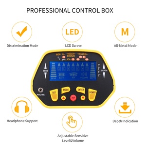 GC1028 Professional Metal <strong>Detector</strong> P/P Function Disc Mode High Sensitivity-adjustable Waterproof Metal Finder - Product Image 3