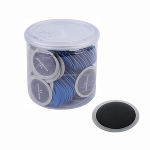 57mm araba Tubeless lastik yuvarlak evrensel kauçuk onarım soğuk yama lastik tamir araçları - Product Image 5