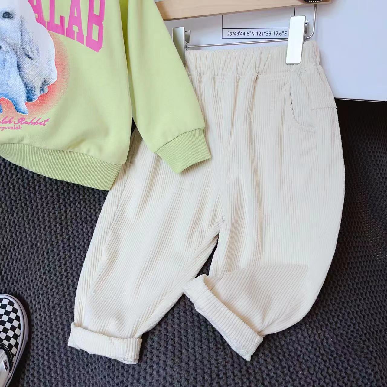 4501-Beige Pants