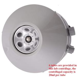 4000 Rpm Desktop Elektrische Laboratorium <span class=keywords><strong>Centrifuge</strong></span> Machine Lage Snelheid 20 Ml X 6-110V Timer Snelheidscontrole Voor Laboratorium Medisch - Product Image 4