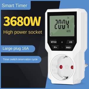 <strong>LCD</strong> <strong>Display</strong> EU Plug Output Smart <strong>Timer</strong> Socket Digital <strong>Timer</strong> Timing <strong>Controller</strong> With Countdown Function - Product Image 5