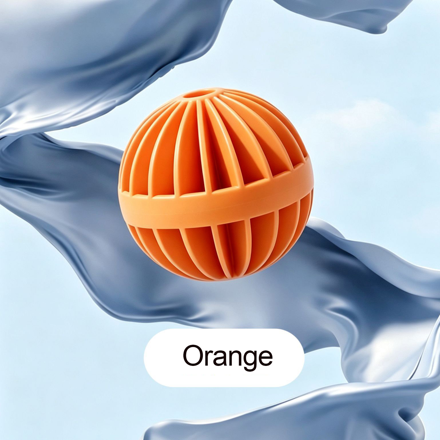 1 pièces-Orange
