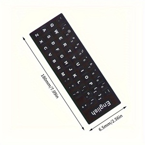 English <strong>Keyboard</strong> Replacement Stickers for Any PC <strong>Computer</strong> Laptop - Product Image 2