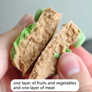 Collation pour chat patte de gâteau pour animaux de compagnie, cheveux graissis joues de chat, pattes de collation pour chat séché à froid, nourriture pour animaux de compagnie, sélection strict, vente en gros - Product Image 2