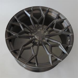 20英寸拉丝客车车轮热卖锻造合金轮辋9/10J PCD 5x112
