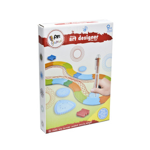 Vendita calda creativa curva disegno gioco educativo giocattolo arte gioco divertente assemblando puzzle fai da te spirografo - Product Image 1