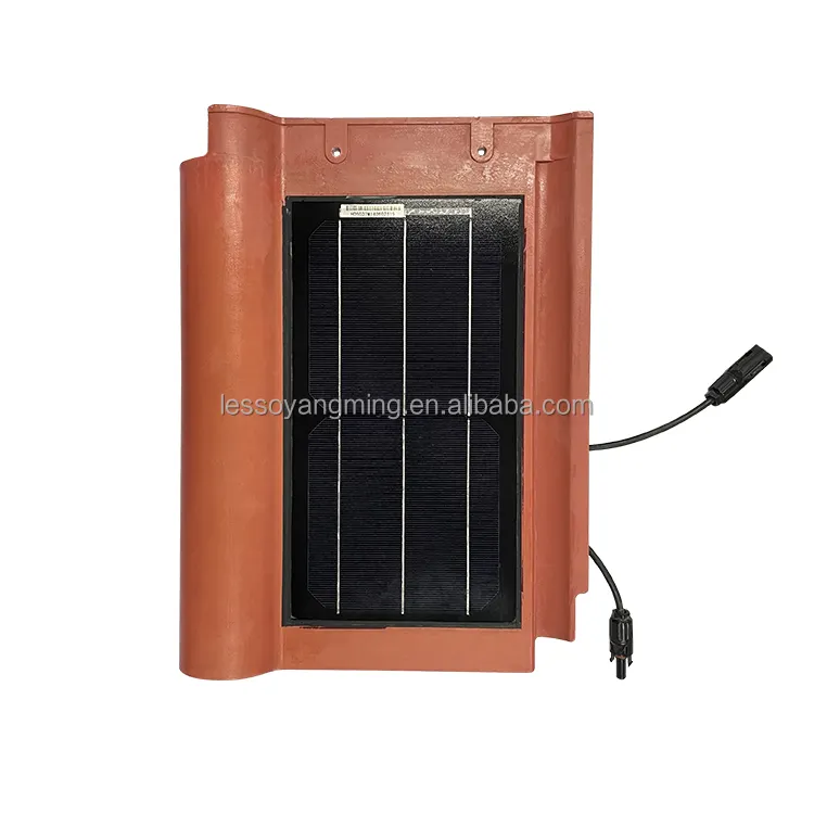 Mono BIPV fotovoltaico tegole solari montaggio inverter solare sistema solare app montaggio fotovoltaico sistema di messa a terra solare