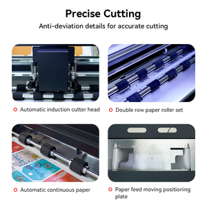 High-Speed Multi Function Dual Blade Sheet Label Cutting Machine Cutting and Creasing <strong>Cutter</strong> for A3, A3+, and A4 Labels - Product Image 3