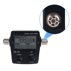İki yönlü radyo HF RS-70-60MHz M tipi konnektör güç SWR metre için 1.6 dijital SWR/güç ölçer - Product Image 2