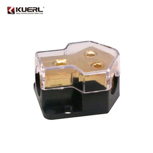 Toma de corriente de audio para coche, entrada 2GA, 2 x 4GA, cable de alimentación de cobre puro, divisor de asiento - Product Image 6