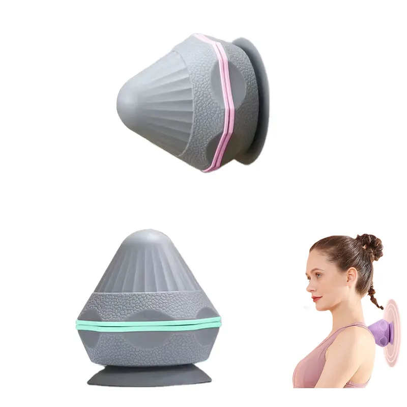 Bola de masaje de silicona para Yoga, Bola de masaje de adsorción, liberación muscular, nuevo diseño