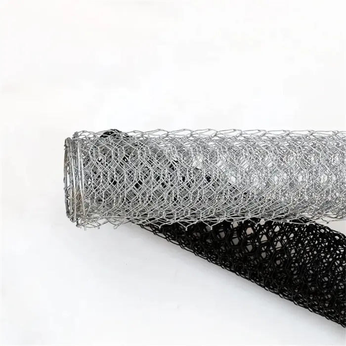 Prezzo di fabbrica SS acciaio inossidabile/zincato/rivestito in PVC esagonale rete metallica di coniglio di pollo recinzione esagonale rete metallica