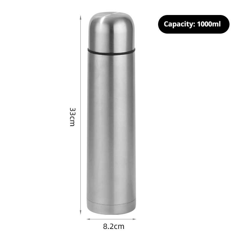 Stainless steel color 1000ml
