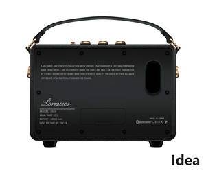 Boombox ไร้สายแบบพกพาพร้อมที่จับ DSP ไอเดียเอาต์พุต80วัตต์คอลัมน์คอมพิวเตอร์กันน้ำได้ลำโพงซับวูฟเฟอร์เล่นเพลงกลางแจ้งของขวัญที่สมบูรณ์แบบ - Product Image 4