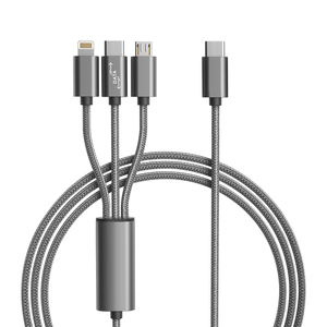 High Transmission Rate <strong>Data</strong> Cable, Super Fast Charge One Drag Three <strong>Input</strong>: USB Output: Micro TYPE-C Source Factory - Product Image 4