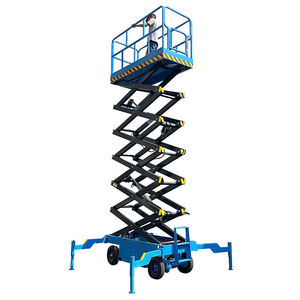 Plataforma de elevación hidráulica eléctrica Elevador de carga de tipo tijera fija grande - Product Image 2