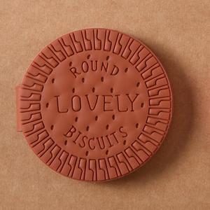 Lindo y creativo libro de notas de galletas de Chocolate cuaderno fragante Papelería para estudiantes Mini Bloc de notas
