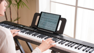 88-клавишный цифровой USB Midi дисплей электронный орган клавиатура Высокая мобильность Bluetooth с высокой мобильностью Bluetooth - Product Image 5