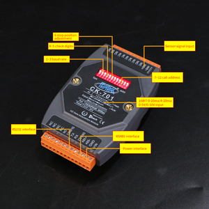 Placa de desarrollo de protocolo Modbus RTU de Puerto RS485, módulo de entrada y salida analógica (IO) para adquisición analógica de 4-20mA 0-10V - Product Image 1