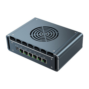 S-Xin Industrial NUC มินิชิ้นเคสโลหะสำหรับ i5 1185G7 i3 i7สอง DDR4 NVMe HD DP 4K Display 6 LAN เคสโลหะคอมพิวเตอร์ตั้งโต๊ะขนาดเล็ก - Product Image 5