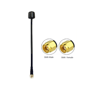 <span class=keywords><strong>FPV</strong></span>/UAV için SMA erkek/5.8 erkek konnektör ile 140 GHz 3Dbi RP-SMA mm RG141 RHCP LHCP lolipop <span class=keywords><strong>FPV</strong></span> anten