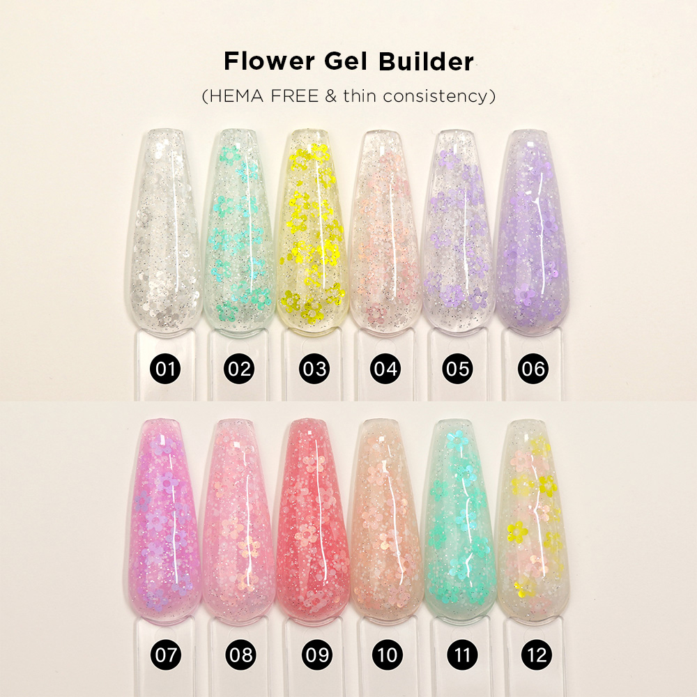 Flower Gel Builder HEMA FREE(THIN CONSISTENCY)