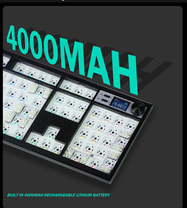 GMK104 <strong>Programmable</strong> DIY <strong>Mechanical</strong> <strong>Keyboard</strong> Set With Screen and Control Knob TypeC 2.4Ghz BT5.0 Perfectly for Gamers - Product Image 3