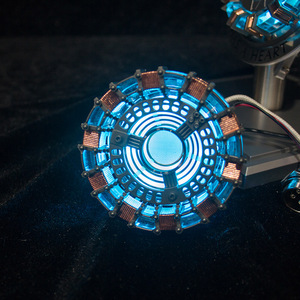 Avengers Iron Man Arc Reactor Mark II Chest Light &amp; Mark I Alloy Core Replica Movie-Accurate Collectible Model LED Effects - Product Image 2