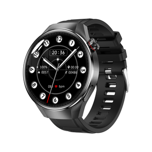Büyük ekran spor sağlık akıllı saat sağlık kan basıncı çağrı fonksiyonu NFC pusula tam dokunmatik çağrı akıllı bilezik GPS - Product Image 3